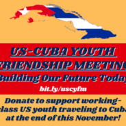 Help us fundraise! Send US youth to Havana, Nov 24-27