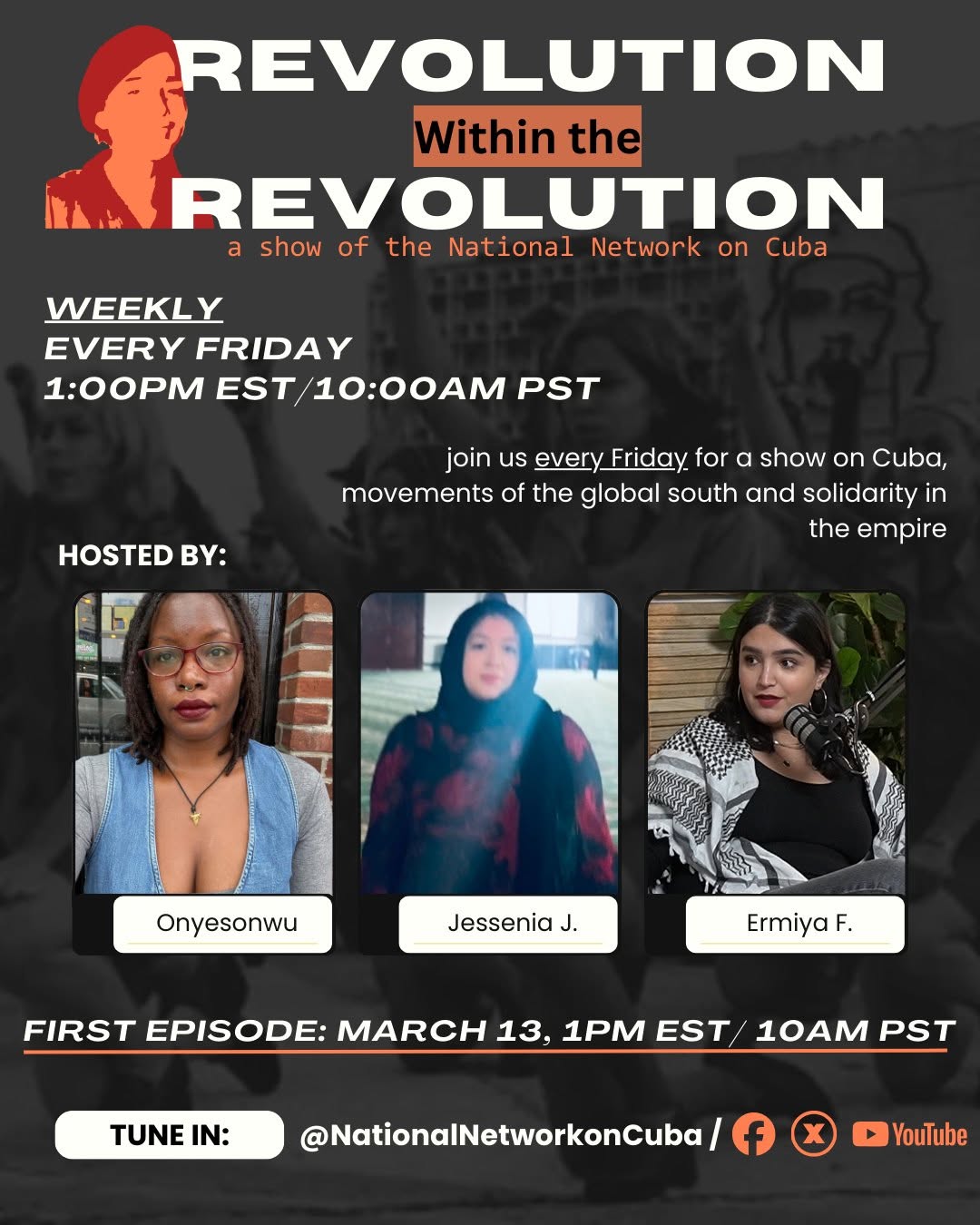 NNOC Revolution within the Revolution podcast flyer