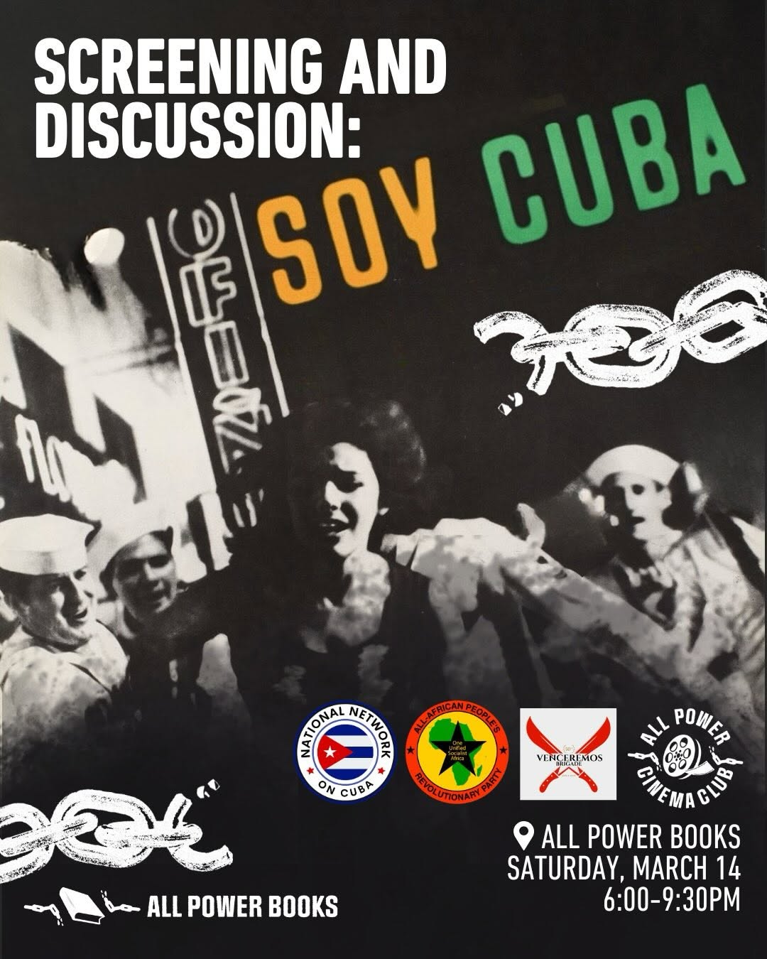 Soy Cuba: Screening and Discussion - Los Angeles, CA Flyer